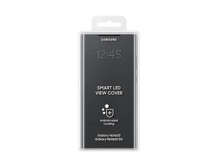 Кожени калъфи Кожени калъфи за Samsung  Кожен калъф тефтер LED VIEW COVER оригинален EF-NN980PBEGWW за Samsung Galaxy Note 20 N980F черен 